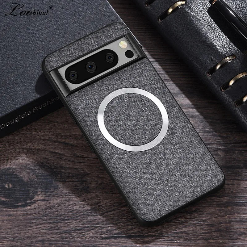 Google Pixel Magsafe Fabric Case passend für Pixel 9 / 8 / 7 / 6 /Pro / XL